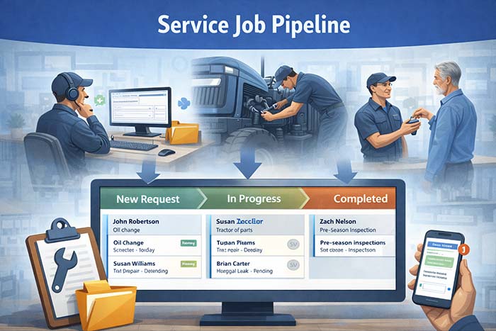 Service Job Pipeline